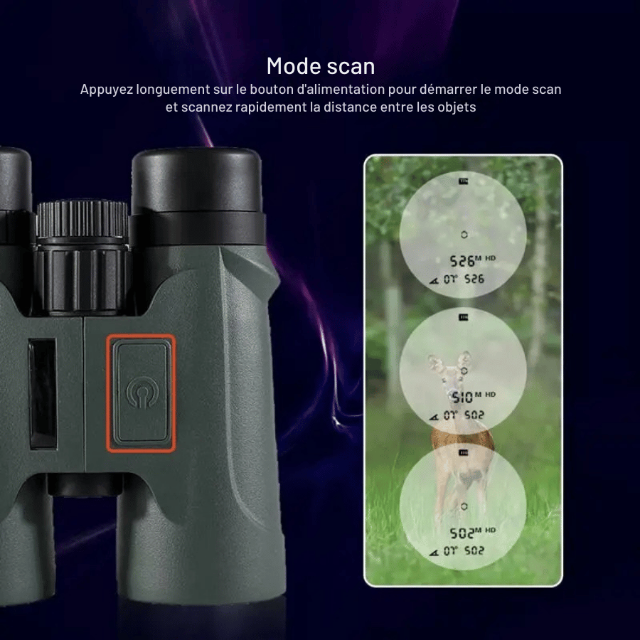 Jumelles Télémètre 10 x42 - Range Finder