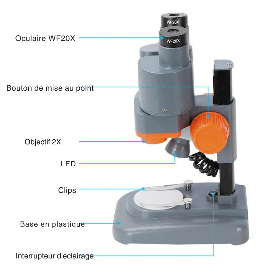 Loupe Binoculaire Junior 20 X40 - AOMEKIE