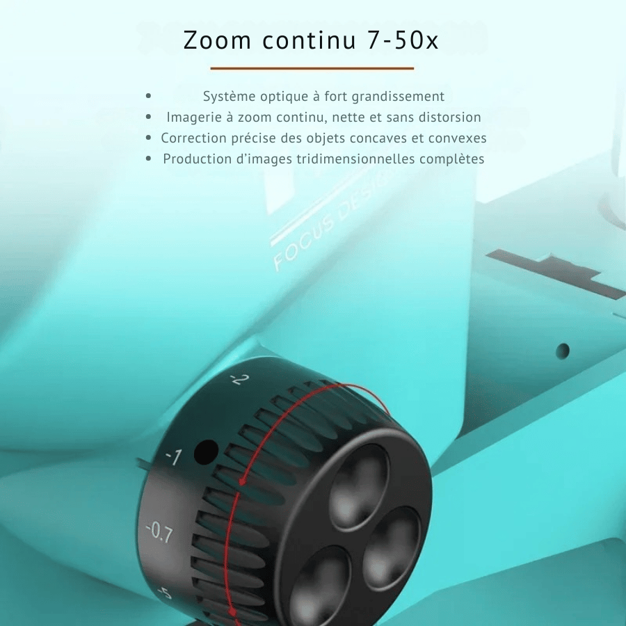 Loupe Trinoculaire 7 X 50 - RF4